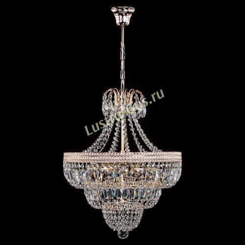 Люстра Каскад Флоренция обтикон №5 удлиненная в Химках Гусь Хрустальный