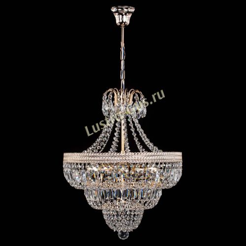 Люстра Каскад Флоренция обтикон №5 удлиненная в Химках Гусь Хрустальный