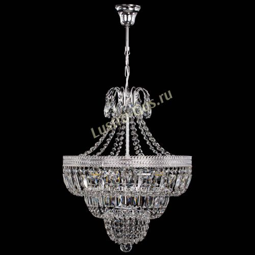 Люстра Каскад Флоренция обтикон №5 удлиненная в Химках Гусь Хрустальный