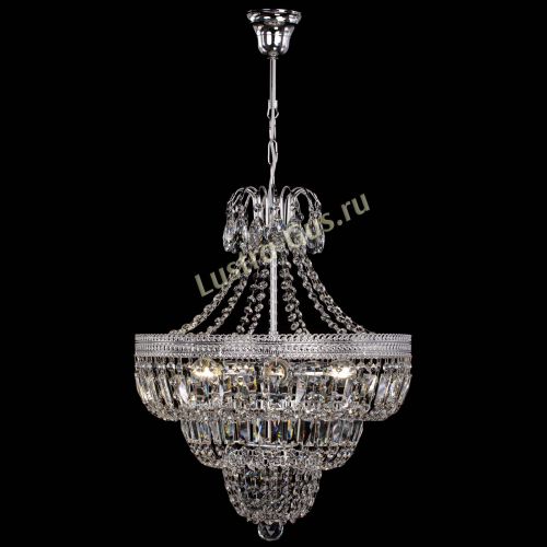 Люстра Каскад Флоренция обтикон №5 удлиненная в Химках Гусь Хрустальный