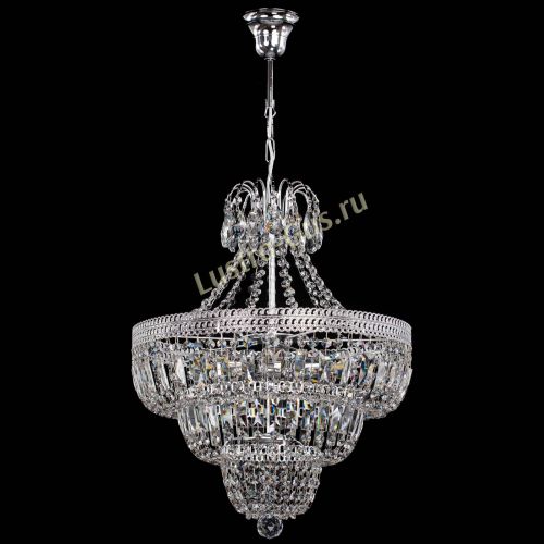 Люстра Каскад Флоренция обтикон №5 удлиненная в Химках Гусь Хрустальный