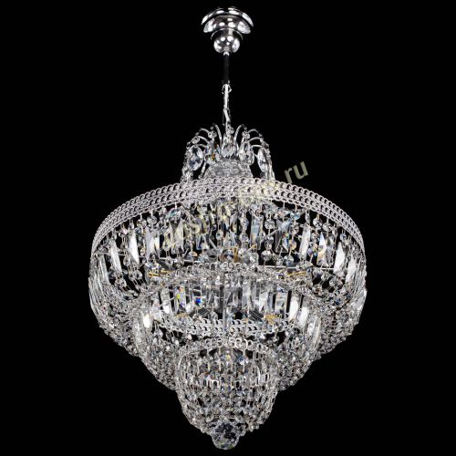 Люстра Каскад Флоренция обтикон №5 удлиненная в Химках Гусь Хрустальный