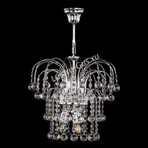 Люстра Каскад Шар №2 в Химках Гусь Хрустальный