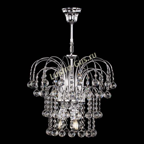 Люстра Каскад Шар №2 в Химках Гусь Хрустальный