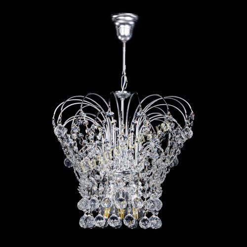 Люстра Каскад Шар №3 в Химках Гусь Хрустальный