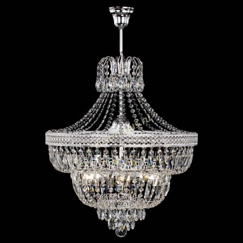 Люстра Каскад Венеция №5 с подвесом в Химках Гусь Хрустальный