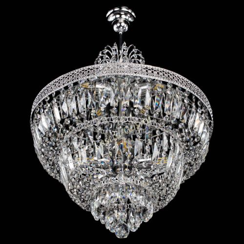 Люстра Каскад Венеция №5 с подвесом в Химках Гусь Хрустальный
