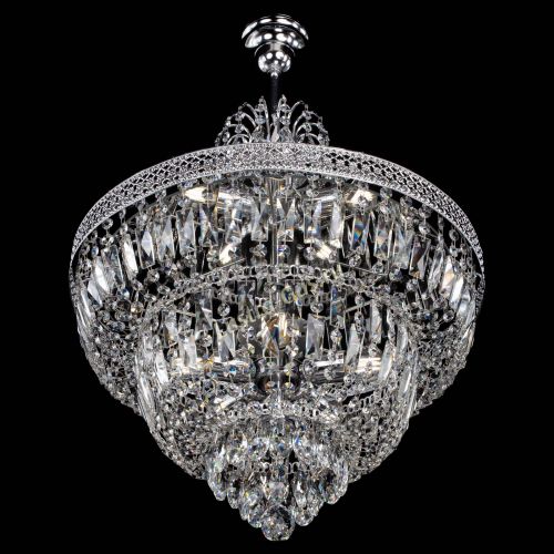 Люстра Каскад Венеция №5 с подвесом в Химках Гусь Хрустальный