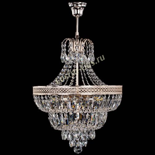 Люстра Каскад Венеция №5 с подвесом в Химках Гусь Хрустальный