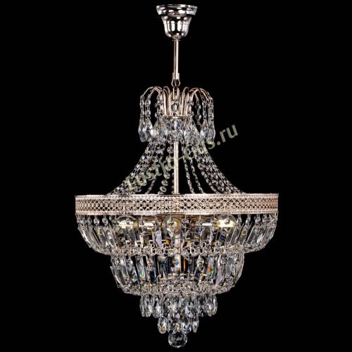 Люстра Каскад Венеция №5 с подвесом в Химках Гусь Хрустальный