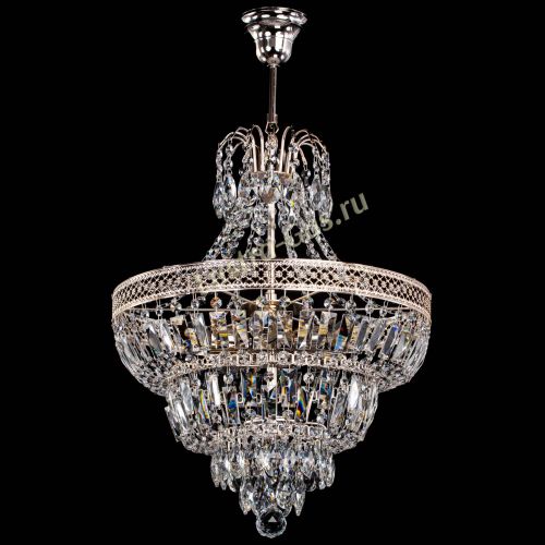 Люстра Каскад Венеция №5 с подвесом в Химках Гусь Хрустальный