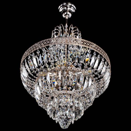 Люстра Каскад Венеция №5 с подвесом в Химках Гусь Хрустальный