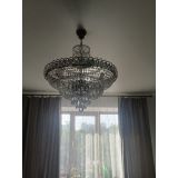 Люстра Хрустальный Каскад №8 с подвесом под бронзу в Химках