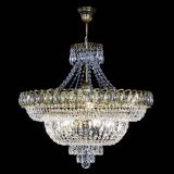 Люстра Хрустальный Каскад №8 с подвесом под бронзу в Химках