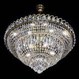 Люстра Хрустальный Каскад №8 с подвесом под бронзу в Химках