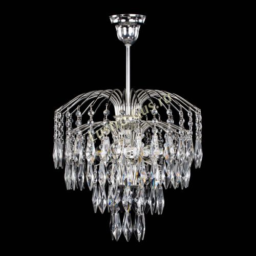 Люстра Хрустальные брызги камень Перо в Химках Гусь Хрустальный