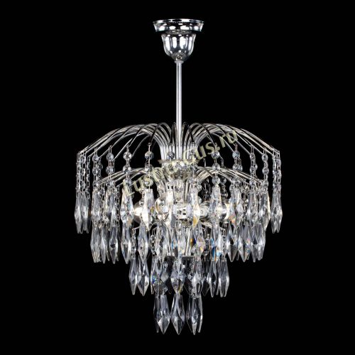 Люстра Хрустальные брызги камень Перо в Химках Гусь Хрустальный