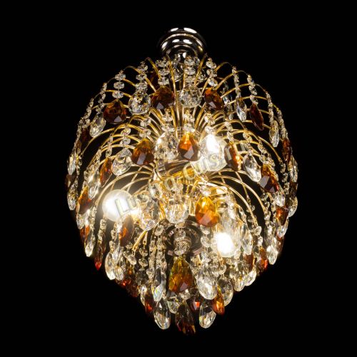 Люстра Хрустальные брызги с подвесом журавлик чайная в Химках Гусь Хрустальный