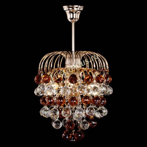 Люстра Хрустальные брызги шар 40 мм чайная в Химках Гусь Хрустальный