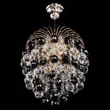 Люстра Хрустальные брызги шар 40 мм черная в Химках