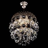 Люстра Хрустальные брызги шар 40 мм черная в Химках