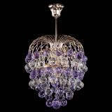 Люстра Хрустальные брызги шар 40 мм фиолетовая в Химках Люстра Хрустальные брызги шар 40 мм фиолетовая в Химках