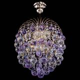 Люстра Хрустальные брызги шар 40 мм фиолетовая в Химках Люстра Хрустальные брызги шар 40 мм фиолетовая в Химках