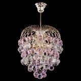 Люстра Хрустальные брызги шар 40 мм розовая в Химках Люстра Хрустальные брызги шар 40 мм розовая в Химках