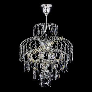 Люстра Хрустальные брызги Журавлик черный в Химках отзыв и фото покупателя