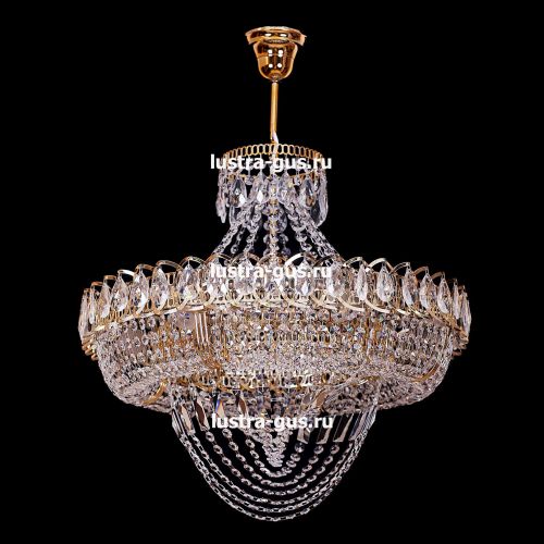 Люстра Кольцо водоворот подвесная в Химках Гусь Хрустальный