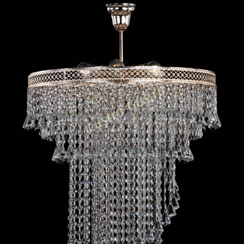 Люстра Кольцо №64 Венеция конус в Химках Гусь Хрустальный