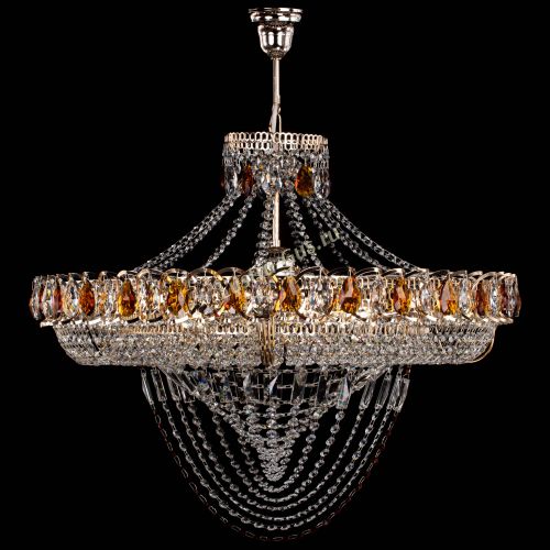 Люстра Кольцо Классика Веер №8 чайная в Химках Гусь Хрустальный