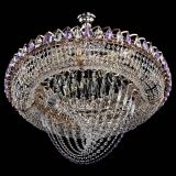 Люстра Кольцо Классика Веер №8 фиолетовая в Химках