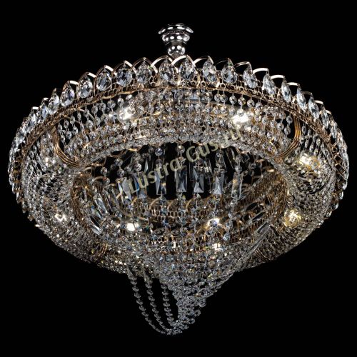 Люстра Кольцо Классика Веер №8 в Химках Гусь Хрустальный