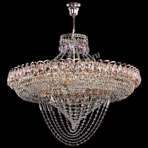 Люстра Кольцо Классика Веер №8 розовая в Химках Люстра Кольцо Классика Веер №8 розовая в Химках