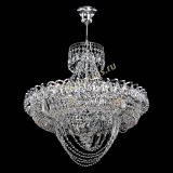 Люстра Кольцо Классика Веер, диаметр - 500 мм, цвет - серебро, Люстры Гусь Хрустальный Люстра Кольцо Классика Веер, диаметр - 500 мм, цвет - серебро, Люстры Гусь Хрустальный