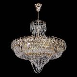 Люстра Кольцо Классика Веер, диаметр - 500 мм, цвет - золото, Люстры Гусь Хрустальный Люстра Кольцо Классика Веер, диаметр - 500 мм, цвет - золото, Люстры Гусь Хрустальный