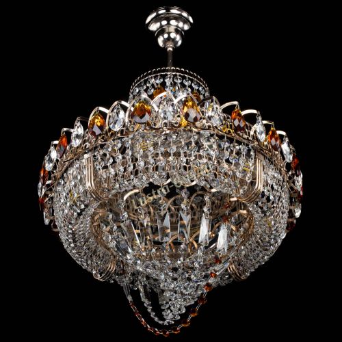 Люстра Кольцо Классика Веер чайная в Химках Гусь Хрустальный