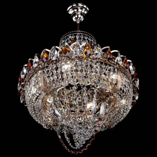 Люстра Кольцо Классика Веер чайная в Химках Гусь Хрустальный