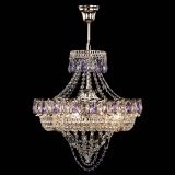 Люстра Кольцо Классика Веер фиолетовая в Химках Люстра Кольцо Классика Веер фиолетовая в Химках