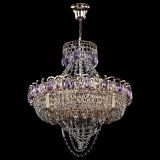 Люстра Кольцо Классика Веер фиолетовая в Химках Люстра Кольцо Классика Веер фиолетовая в Химках