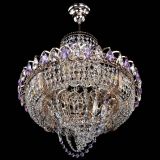 Люстра Кольцо Классика Веер фиолетовая в Химках Люстра Кольцо Классика Веер фиолетовая в Химках