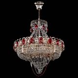 Люстра Кольцо Классика Веер красная в Химках