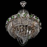 Люстра Кольцо Классика Веер зеленая в Химках Люстра Кольцо Классика Веер зеленая в Химках