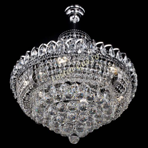 Люстра Кольцо Пирамида шар 40 подвесная в Химках Гусь Хрустальный