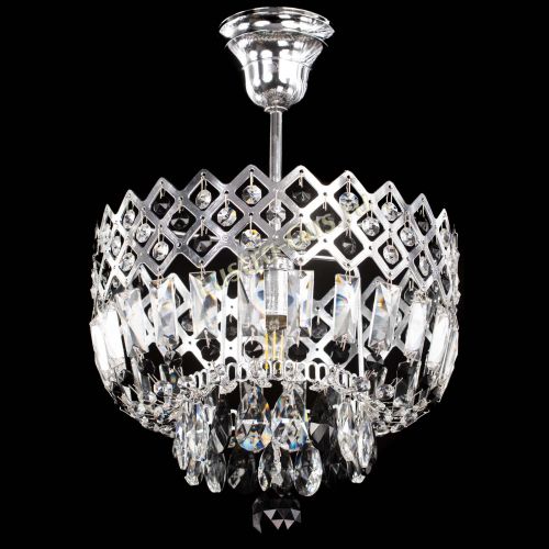 Люстра Корона №1 пластинка черная в Химках Гусь Хрустальный