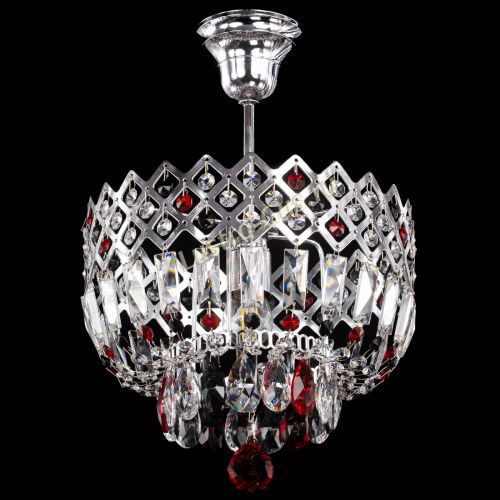 Люстра Корона №1 пластинка разноцветная в Химках Гусь Хрустальный