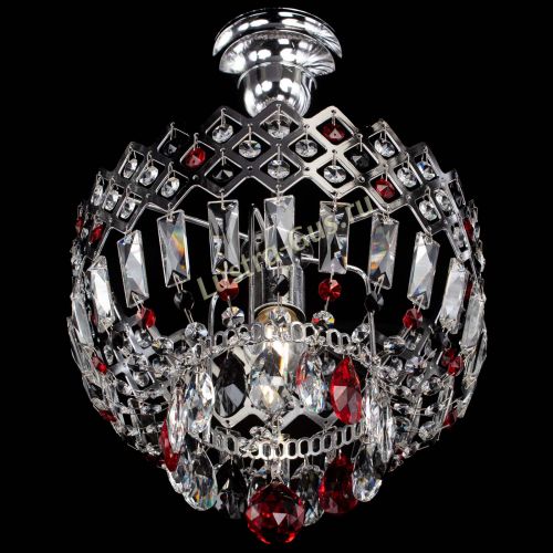 Люстра Корона №1 пластинка разноцветная в Химках Гусь Хрустальный