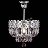 Люстра Корона №1 пластинка розовая в Химках