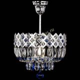 Люстра Корона №1 пластинка синяя в Химках